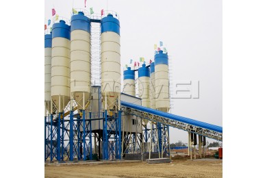 HZS120 Concrete Batching Plant