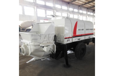 Trailer Concrete Pump HBT60S1413-112R