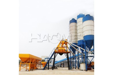 HZS75 Concrete Batching Plant