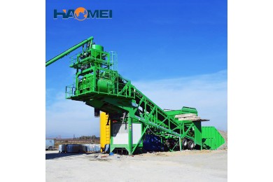 Mobile batching plant 40t