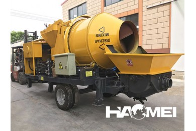 concrete mixer pump