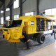 How to properly clean the pipeline of trailer mounted concrete pump
