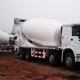 HM12-D concrete mixer truck needs cleaning and maintenance