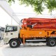 Concrete pump truck boom extension considerations