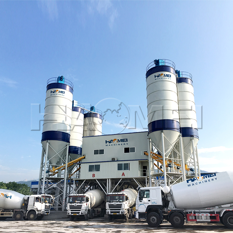 hzs180 concrete batch plant