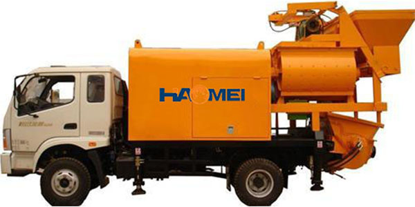 concrete mixer pump truck for sale