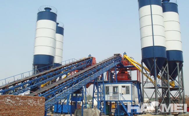 types of concrete batching plant