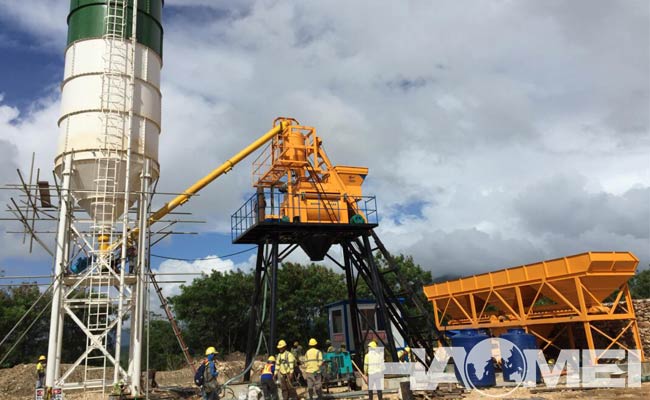 half cubic meter batching plant for sale