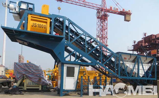 china mobile concrete batching plant manufacturers
