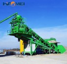 Mobile batching plant 40t