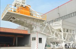 Small Mobile Concrete Batch Plant