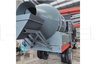 Drum Mobile Concrete Batching Plant