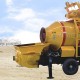 Concrete Mixing And Pumping Machine