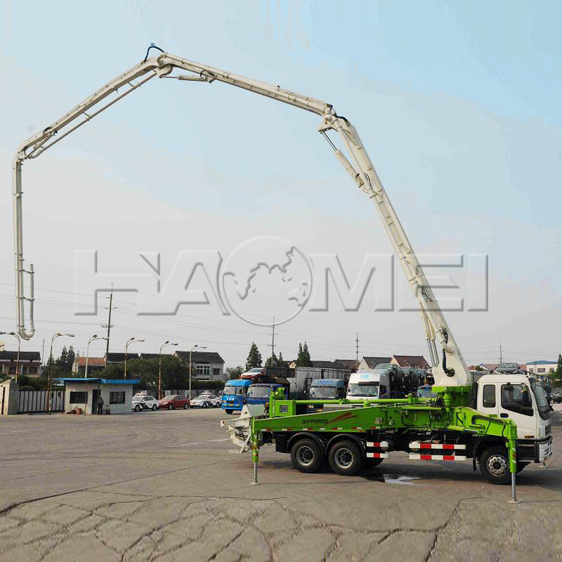 concrete pump truck