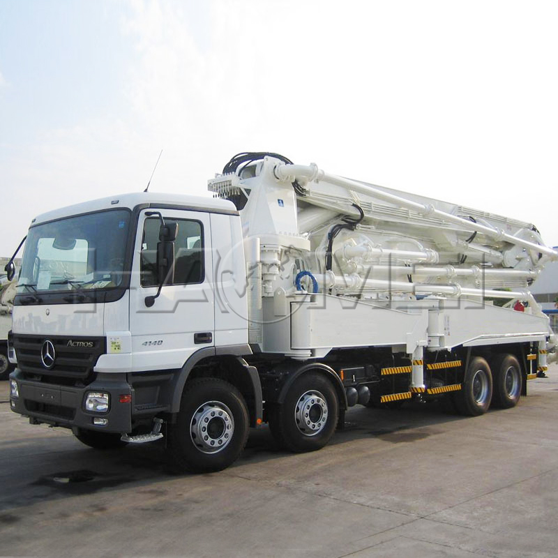 concrete pump truck