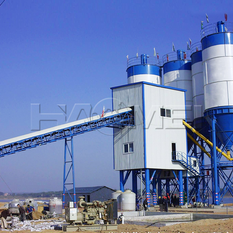 hzs180 concrete batching plant