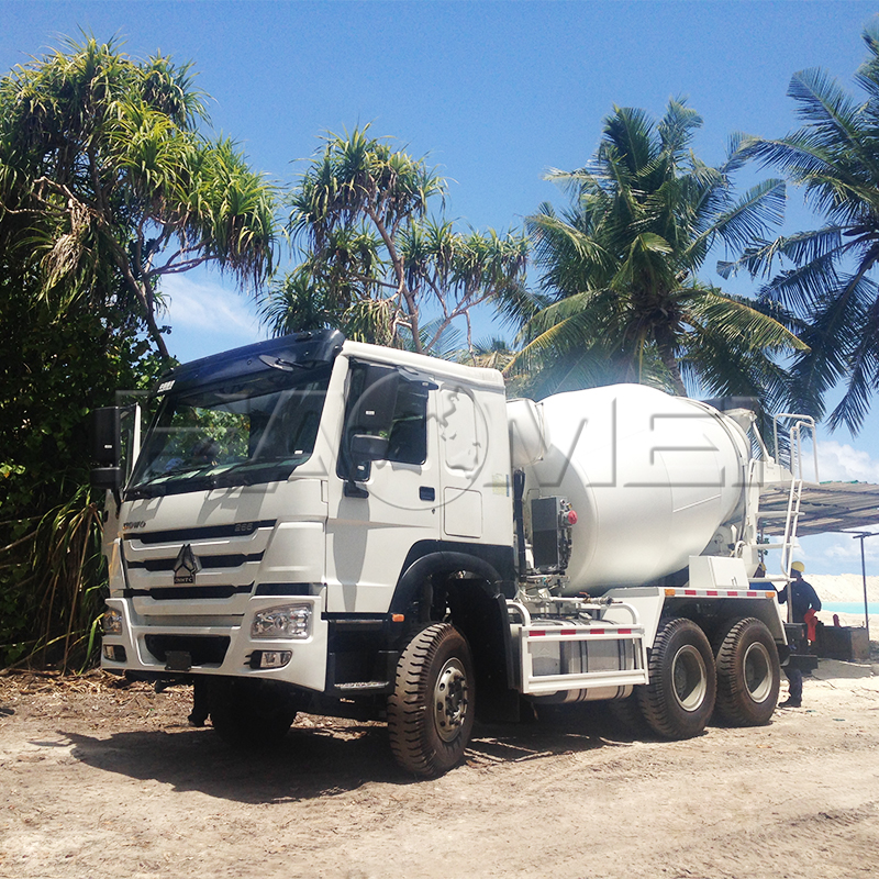 concrete mixer truck