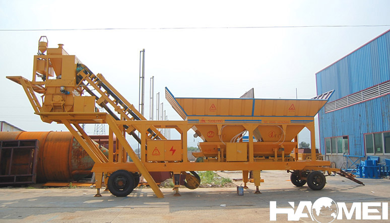 yhzs25 concrete mixing station