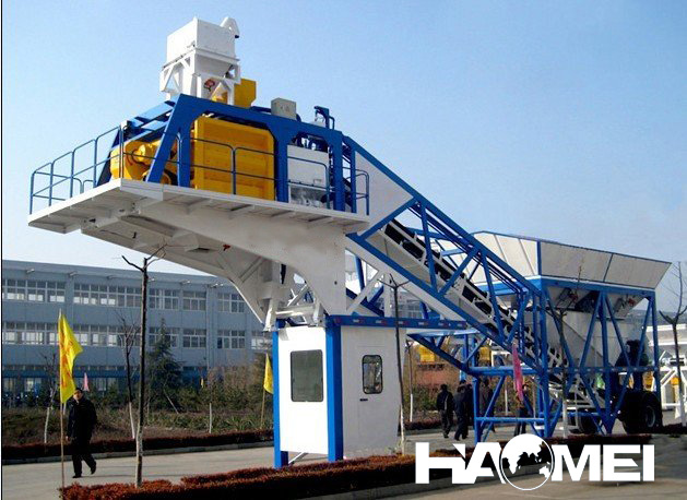 yhzs25 concrete mixing station