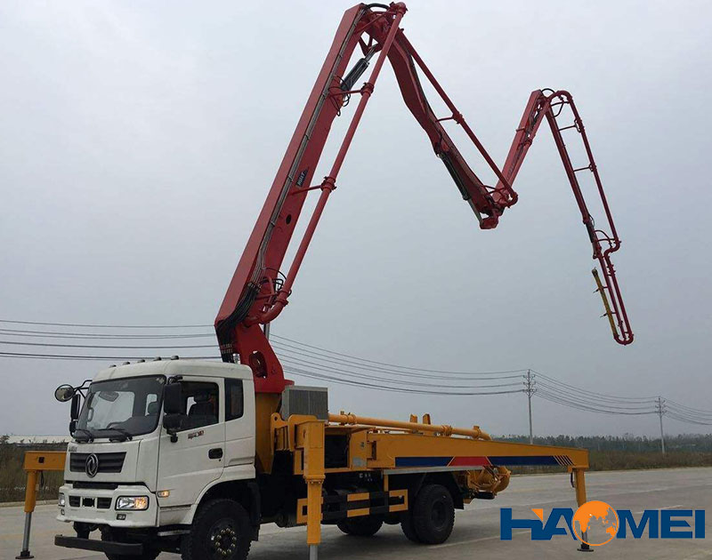 mini concrete pump truck