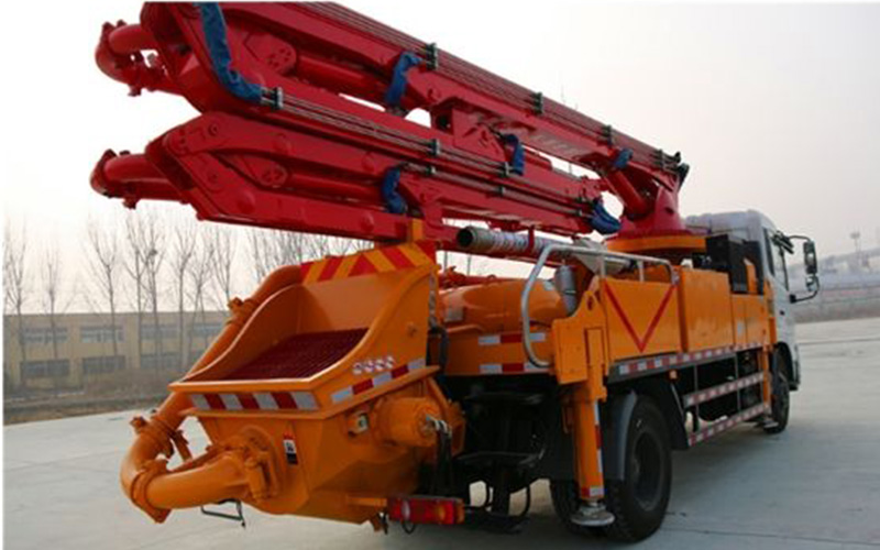concrete boom pump truck for sale