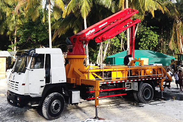 truck mounted concrete pump manufacturers