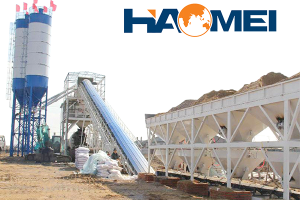 mini mobile concrete batching plant