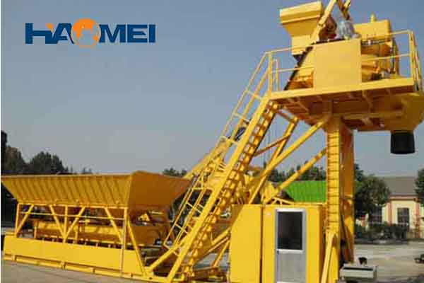 used mobile concrete batching plant