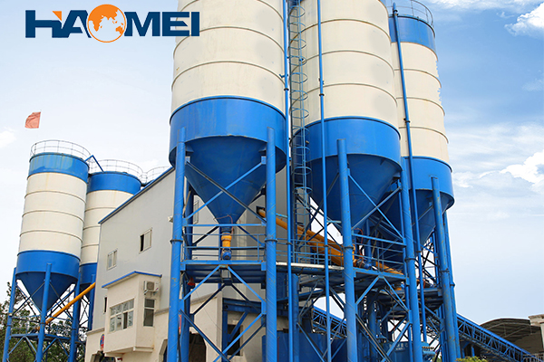 cement concrete batching plant
