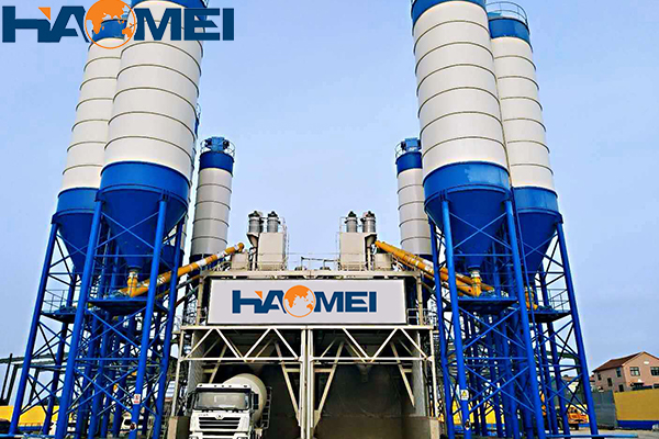 Ready mix cement concrete batching plant equipment