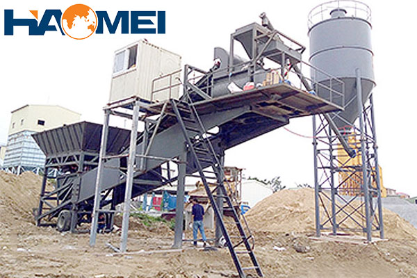 mobile concrete batching plant