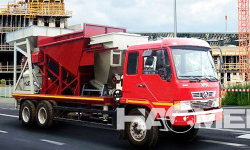 mobile volumetric batching plant