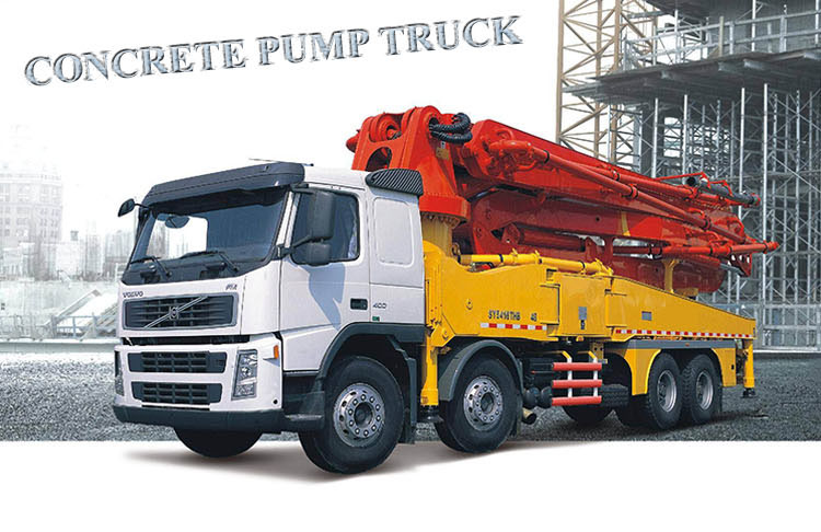 25m concrete pump truck