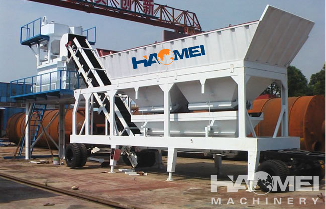 portable concrete batch plant