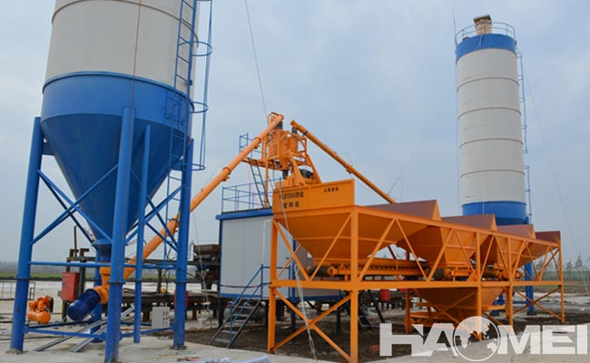 dry mix batching plant 