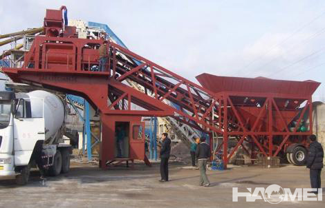 mobile concrete batching plant cost