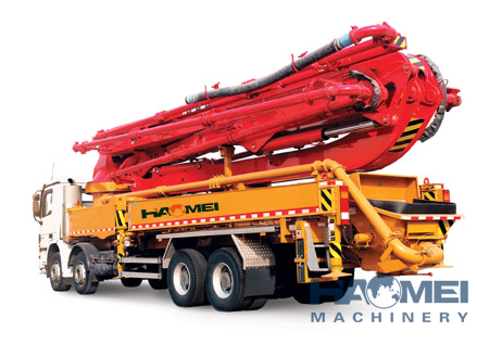 concrete boom pump price