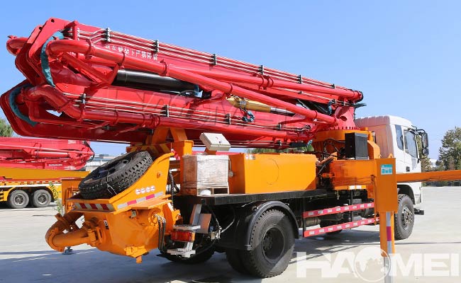 concrete pump truck companies