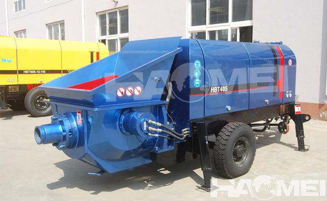 stationary concrete pump manufacturer