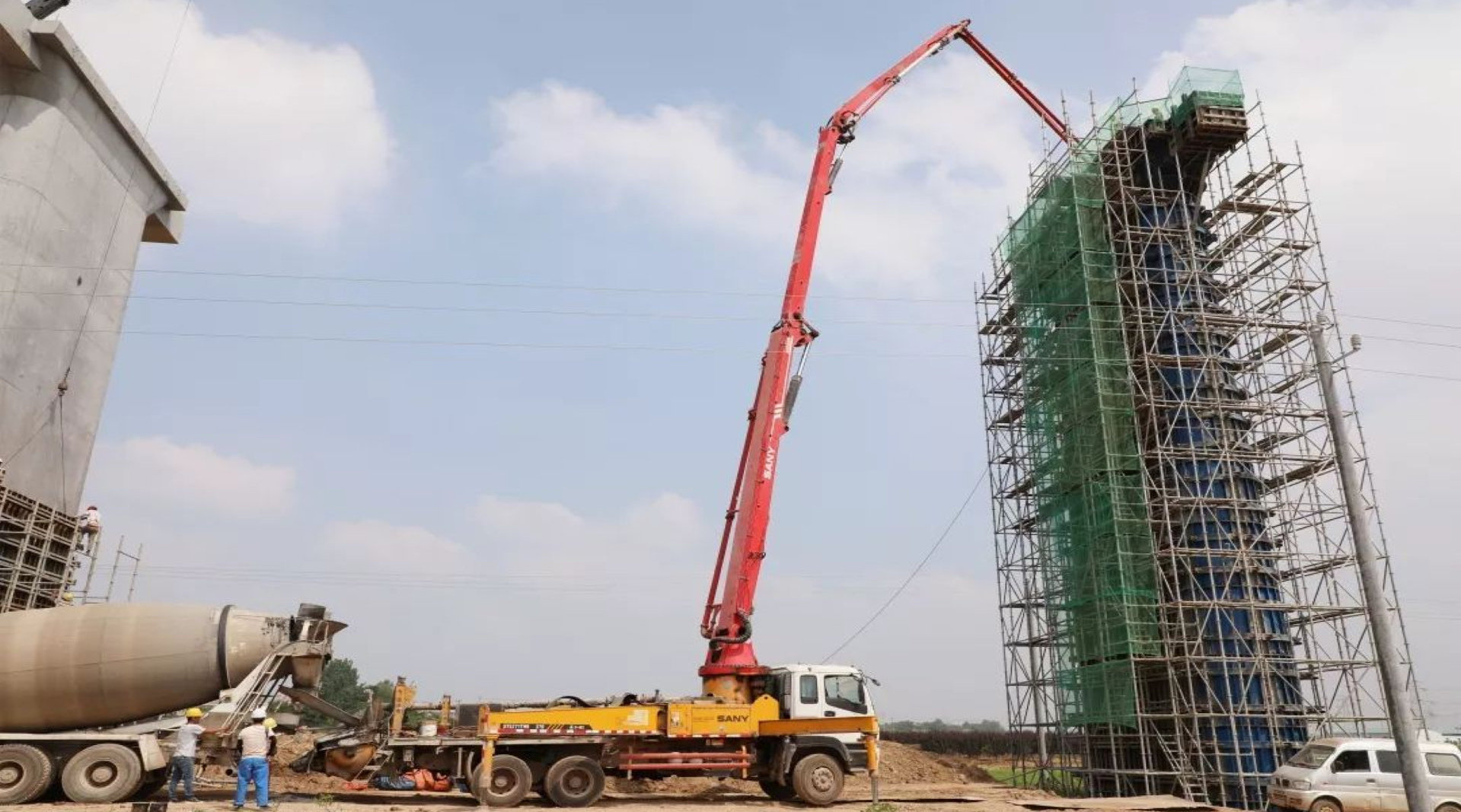 how high can a concrete pump go