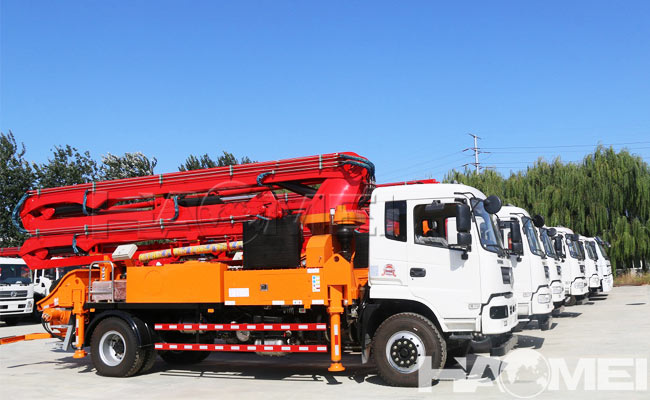 ready mix concrete pump price