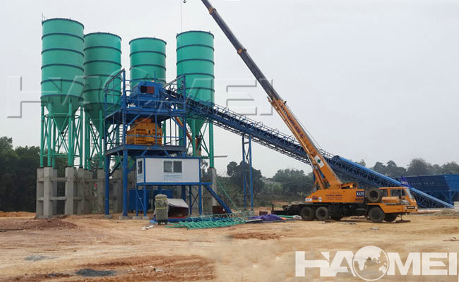 precast concrete manufacturing plant