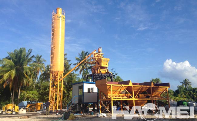 mini mix concrete plants