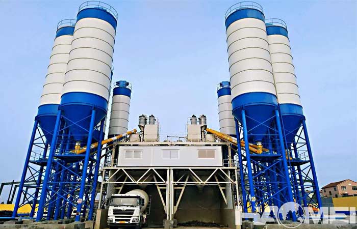full automatic concrete batching plants