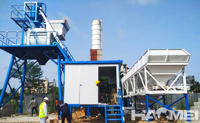 concrete mixer plants for sale in China